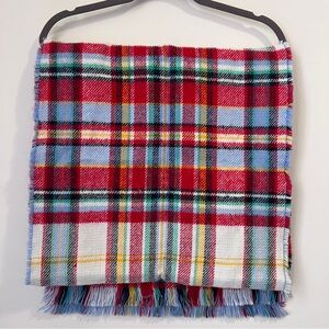 Multicolored Plaid Scarf